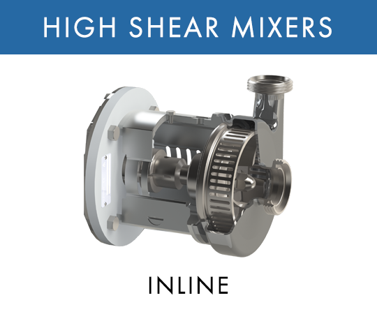 High Shear Mixer Homogenizer 3 Stages 10HP Motor – Texas Process  Technologies