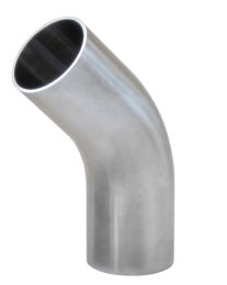 45 DEGREE ELBOW, TANGENT WELD ENDS BPE