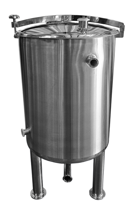 52 Gallon SS316 Process Tank with Lid (In Stock)