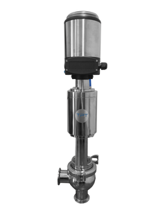 Tri-Clamp® Modulating Flow Control Valve 1 1/2" with Burkert Electro-Pneumatic Positioner