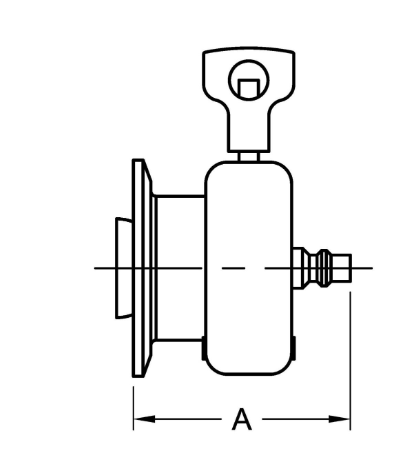 Sanitary Air Blow  Tri-Clamp check valve