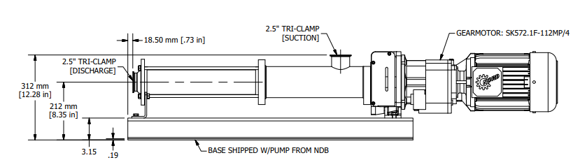 Sanitary Progressive Cavity Pump NETZSCH Pumps