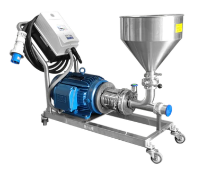 Inline high shear mixer,  Dry Blender for Food and Beverages 5HP