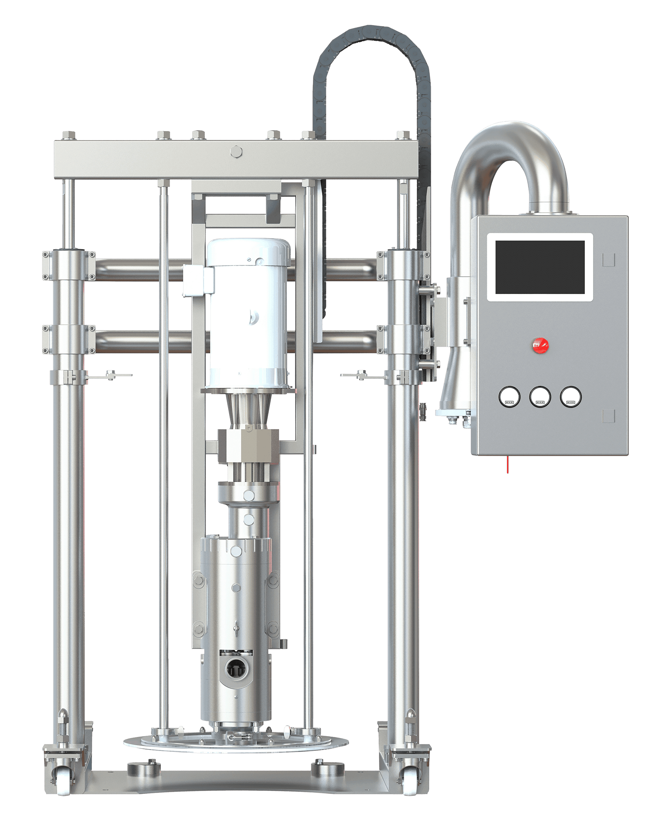 Food grade Drum Unloader for Frozen Concentrate ( High Viscosity Produ ...