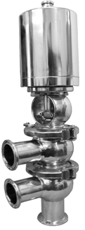 Tri-Clamp Sanitary Divert Valve