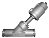 Angle Seat Valves (Clamp)