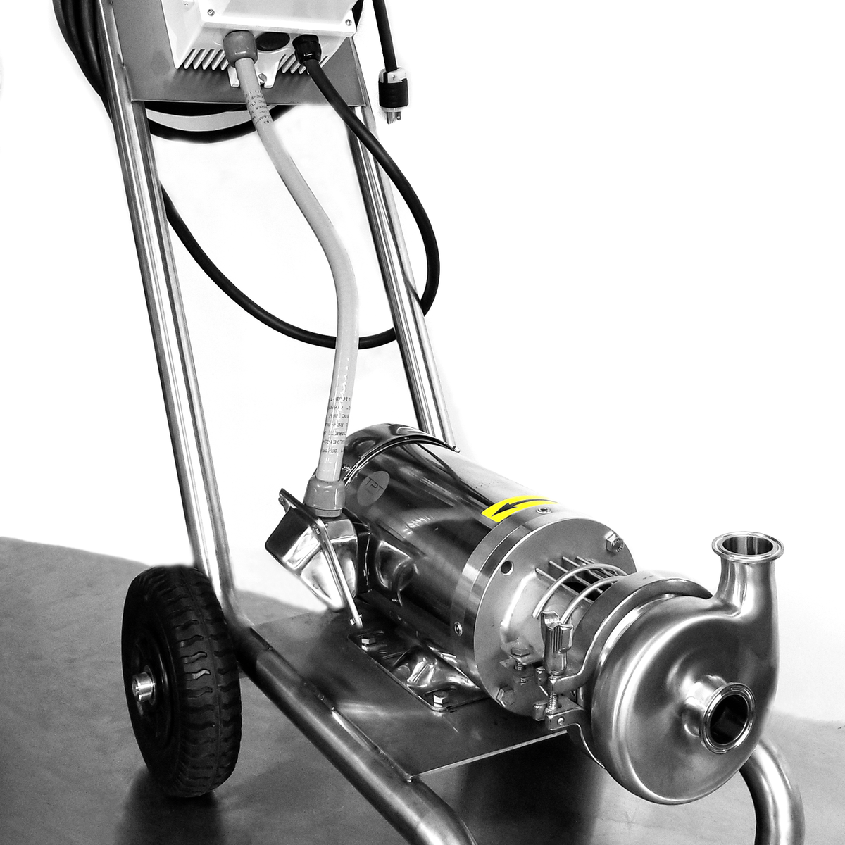 2 HP Brewery Pump Cart Heavy Duty — Texas Process Technologies