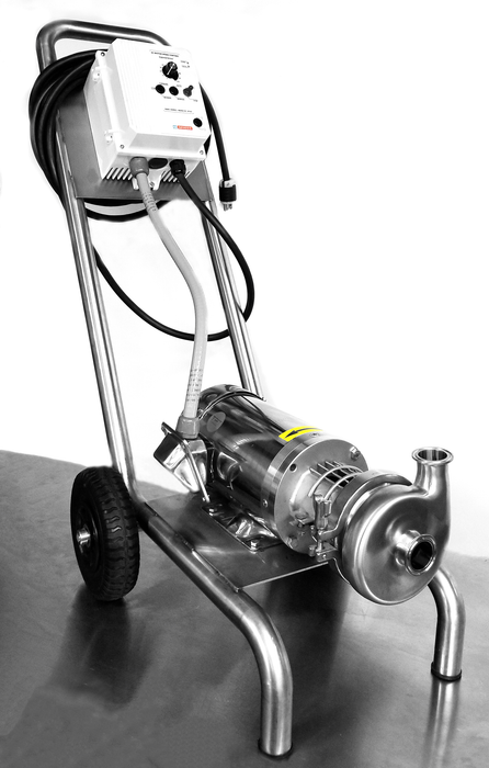 2 HP Brewery Pump Cart Heavy Duty